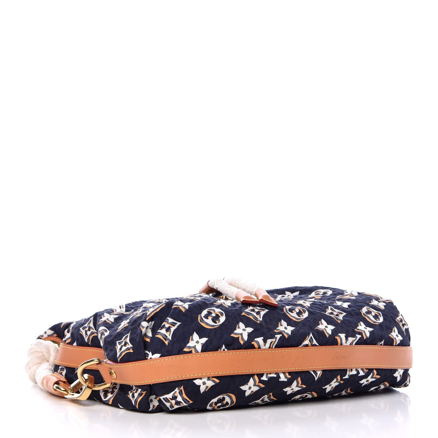 Louis Vuitton Canvas Monogram Cruise Bulles MM Navy 4 of 9