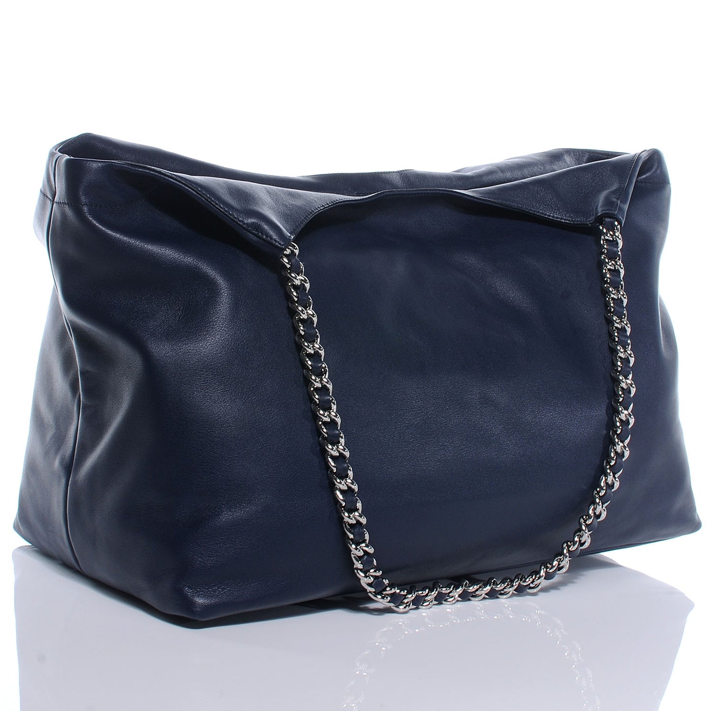Soft Calf Chain Tote Baltico