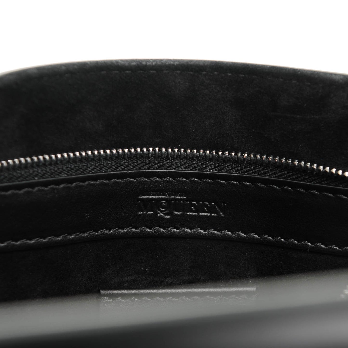 Calfskin Floral Studded Small Heroine Black