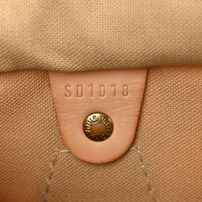 Louis Vuitton Damier Azur Speedy 30 7 of 10