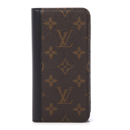 Louis Vuitton Monogram iPhone 11 Folio Case Black 1 of 7