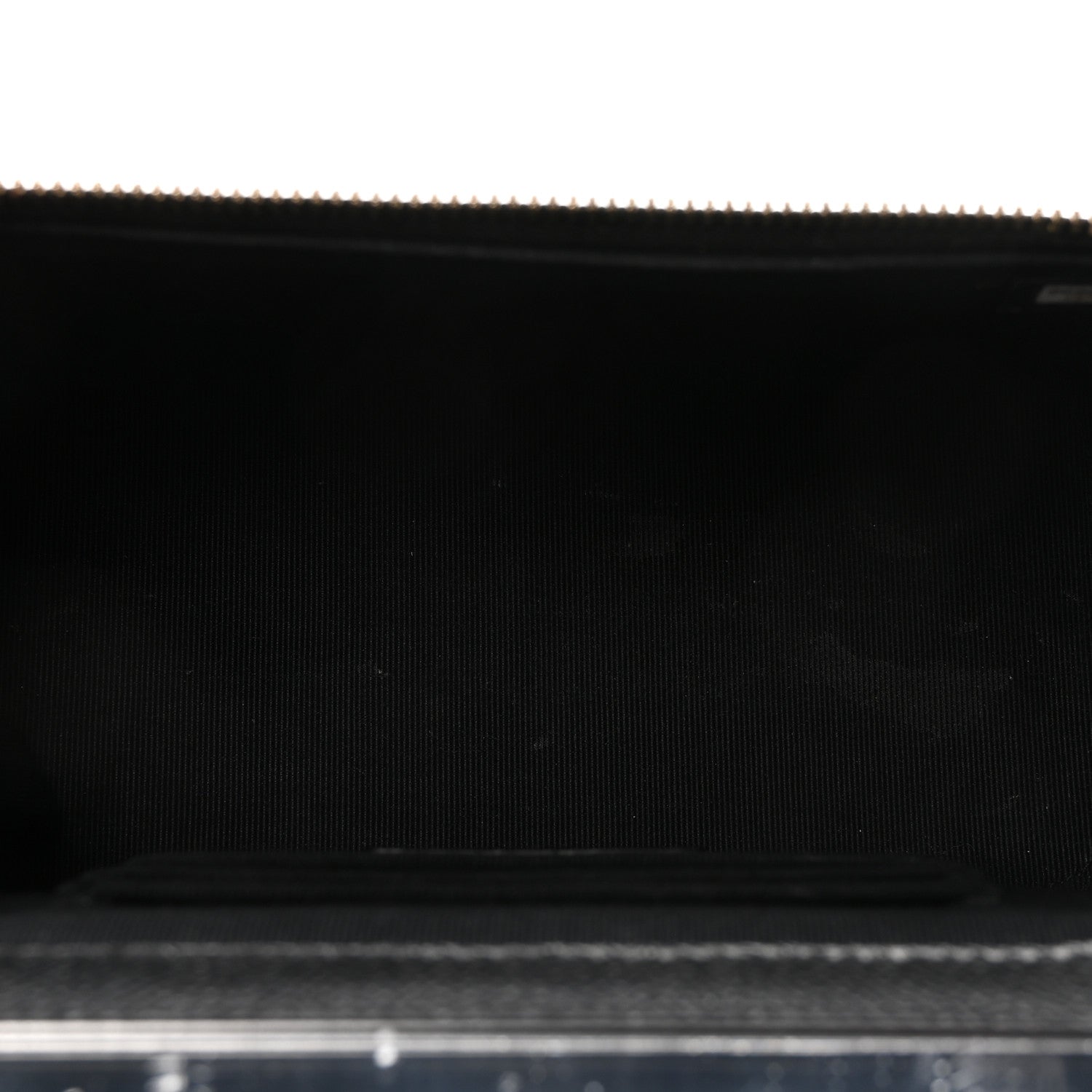 Chanel Caviar Quilted Small Tiny CC Vanity Case With Chain Black 5 of 10