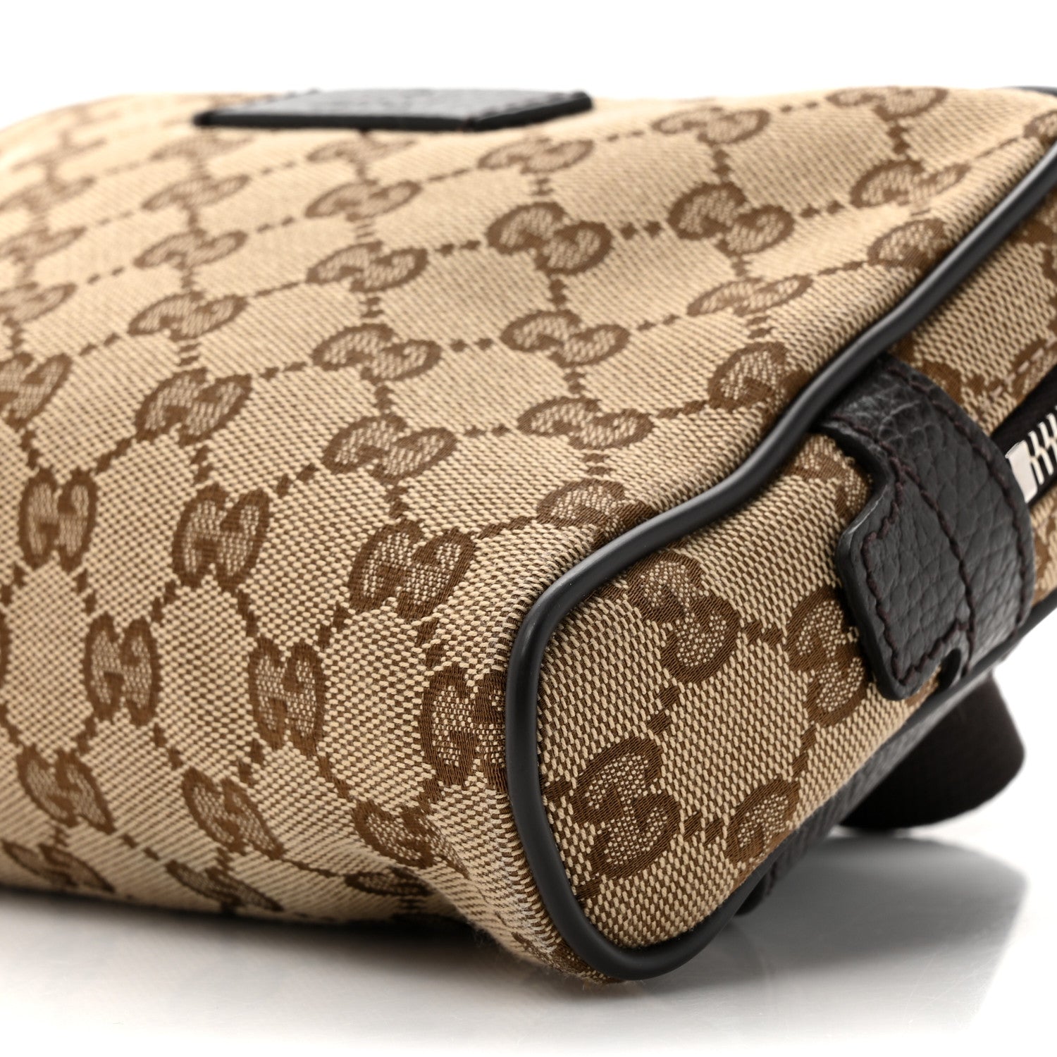 Gucci Monogram Belt Bag Dark Brown 10 of 10