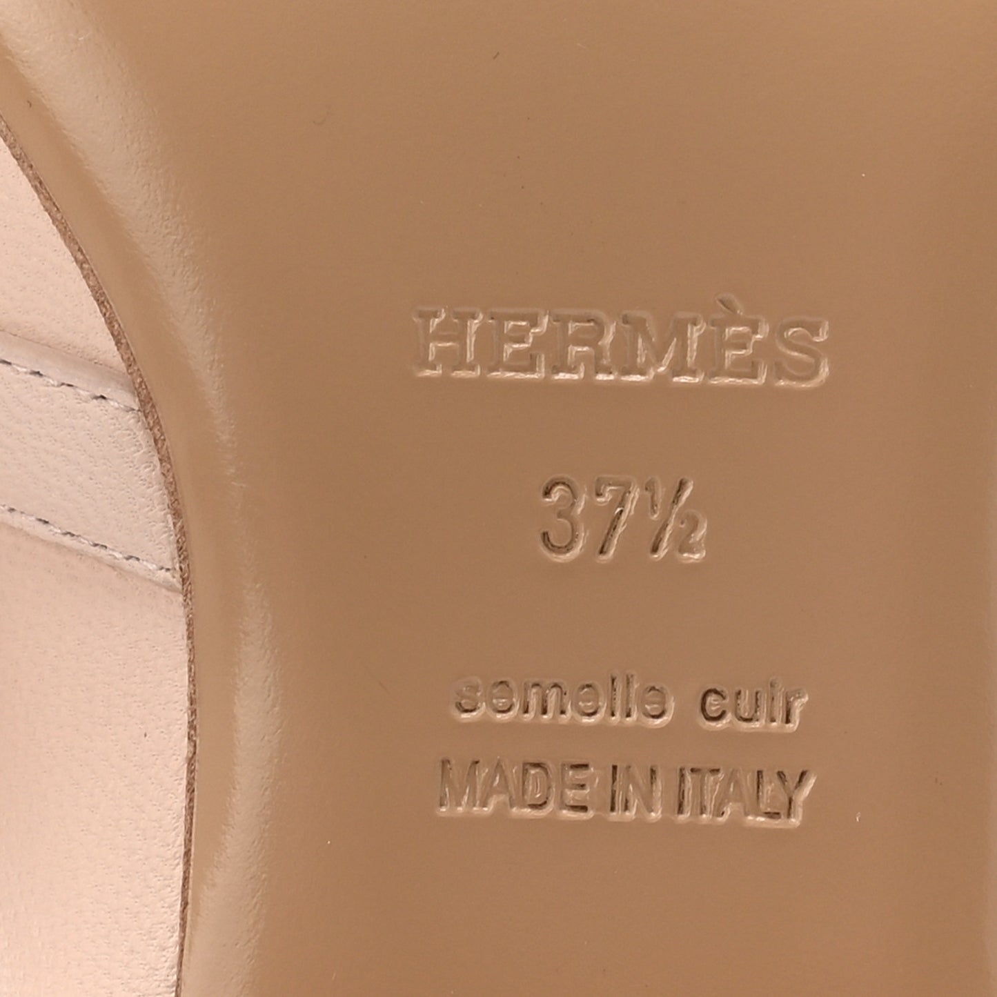 Goatskin Oz Mules 37.5 Blanc Poros