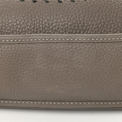 Hermes Taurillon Clemence Evelyne III PM Etoupe 10 of 15