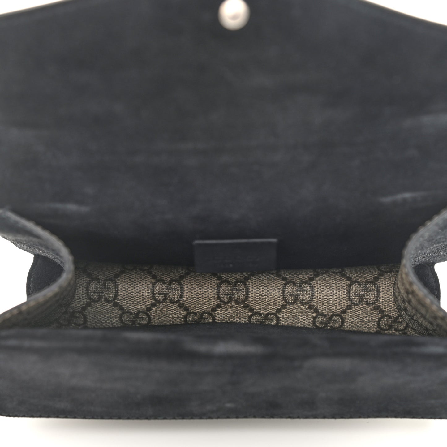 GG Supreme Monogram Mini Dionysus Shoulder Bag Black