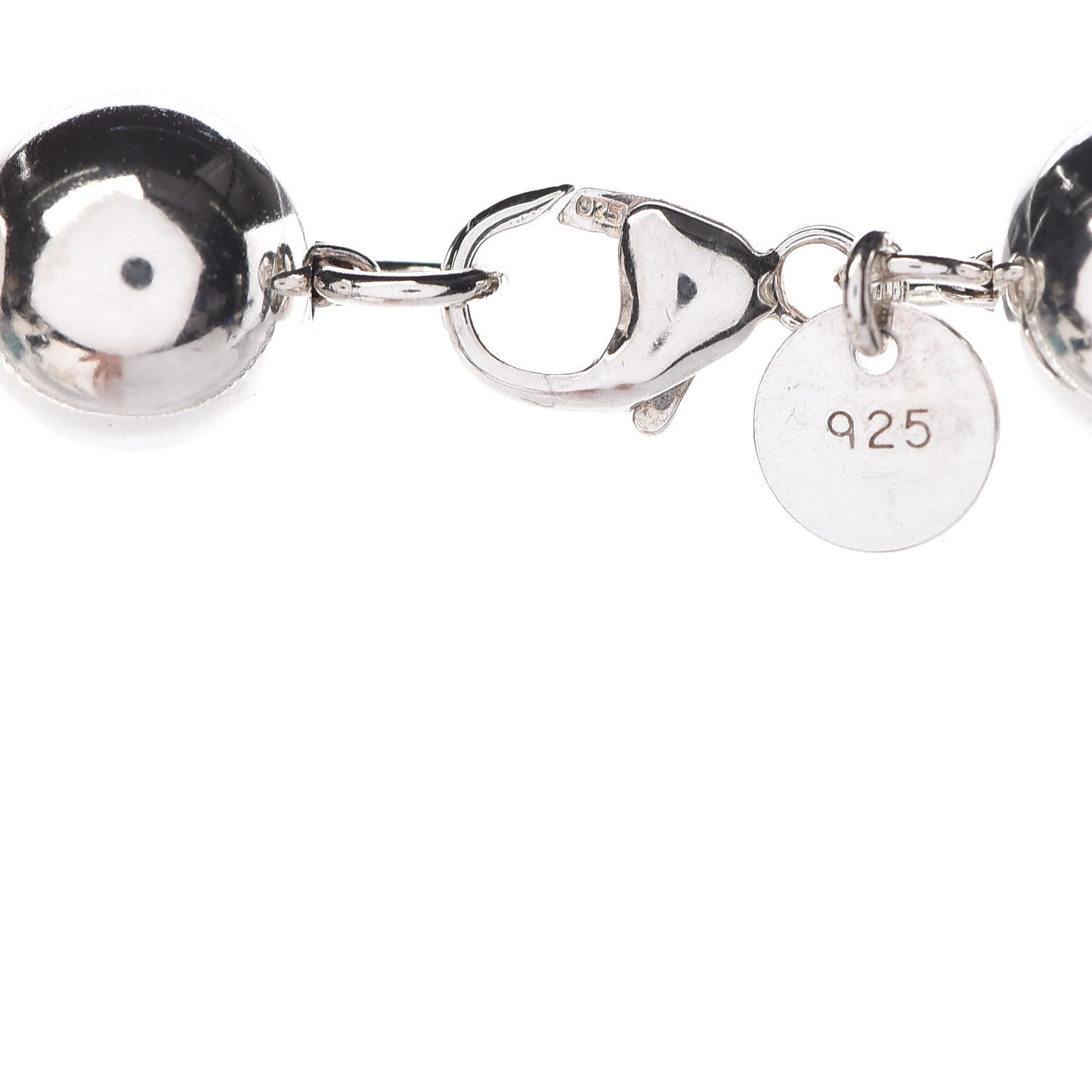 Sterling Silver 10mm HardWear Ball Necklace