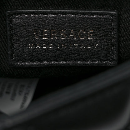 Versace Nappa Quilted Icon Small Crossbody Bag Black 5 of 8