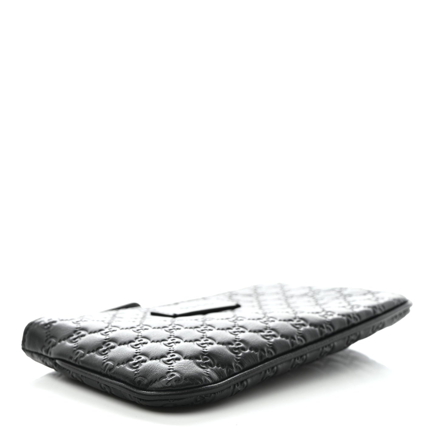 Microguccissima Key Ring Coin Case Black