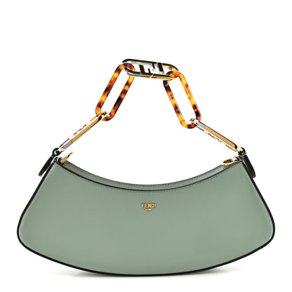 Fendi Vitello Palmellato Fendi O'Lock Swing Menta 1 of 10