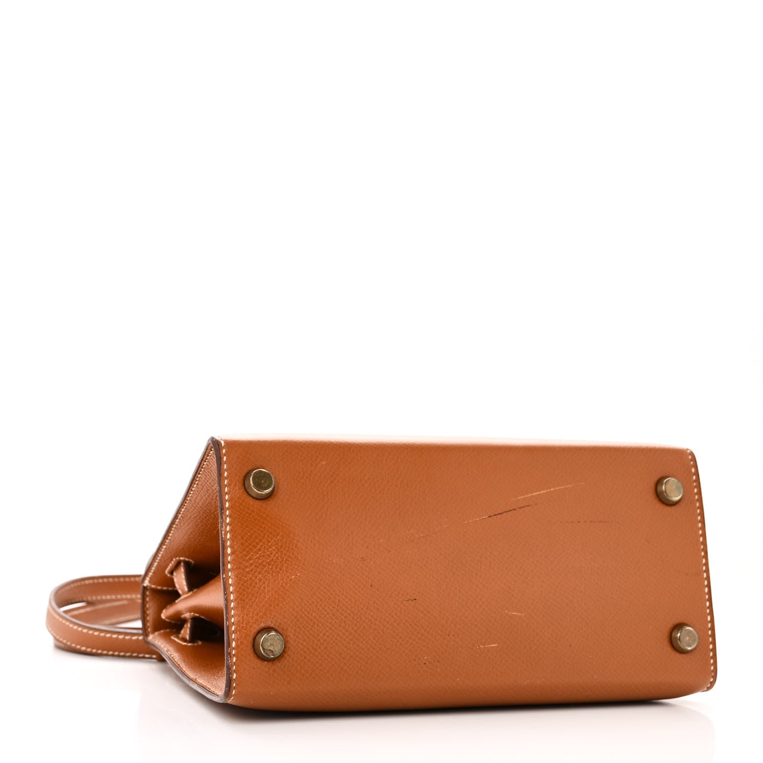 Hermes Courchevel Mini Kelly Sellier 20 Gold 4 of 10