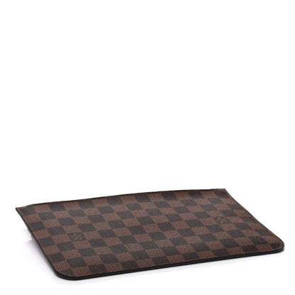 Louis Vuitton Damier Ebene Neverfull MM GM Pochette 3 of 4