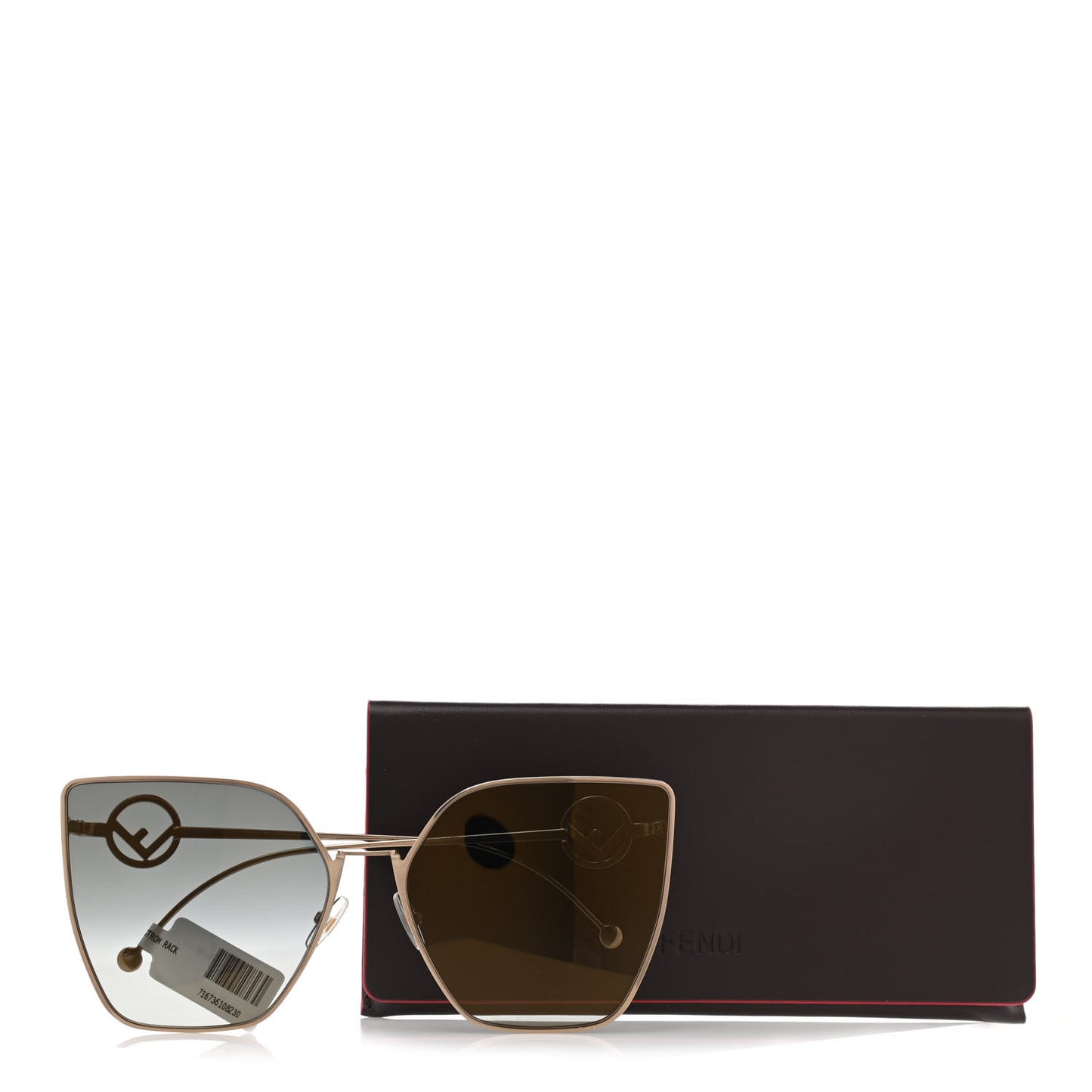 Metal F is Fendi Sunglasses FF 0323/S Gold