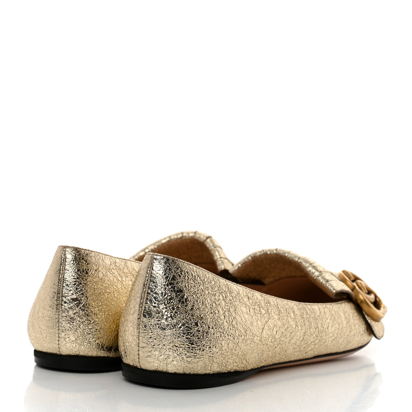 Galassia GG Marmont Fringe Flats 36.5 Platino