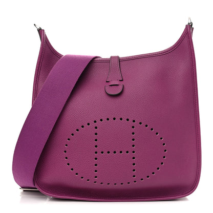 Hermes Taurillon Clemence Evelyne III PM Tosca 1 of 12