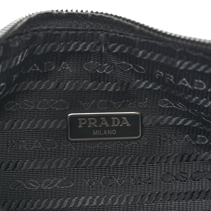 Prada Tessuto Nylon Mini Re-Edition 2000 Bag Black 6 of 11