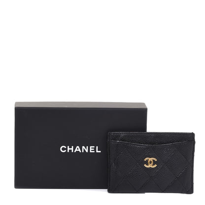 Chanel Caviar Quilted Card Holder Black 11 of 14