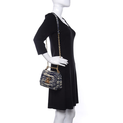 Louis Vuitton Alligator Twist Shoulder Bag PM 2 of 8