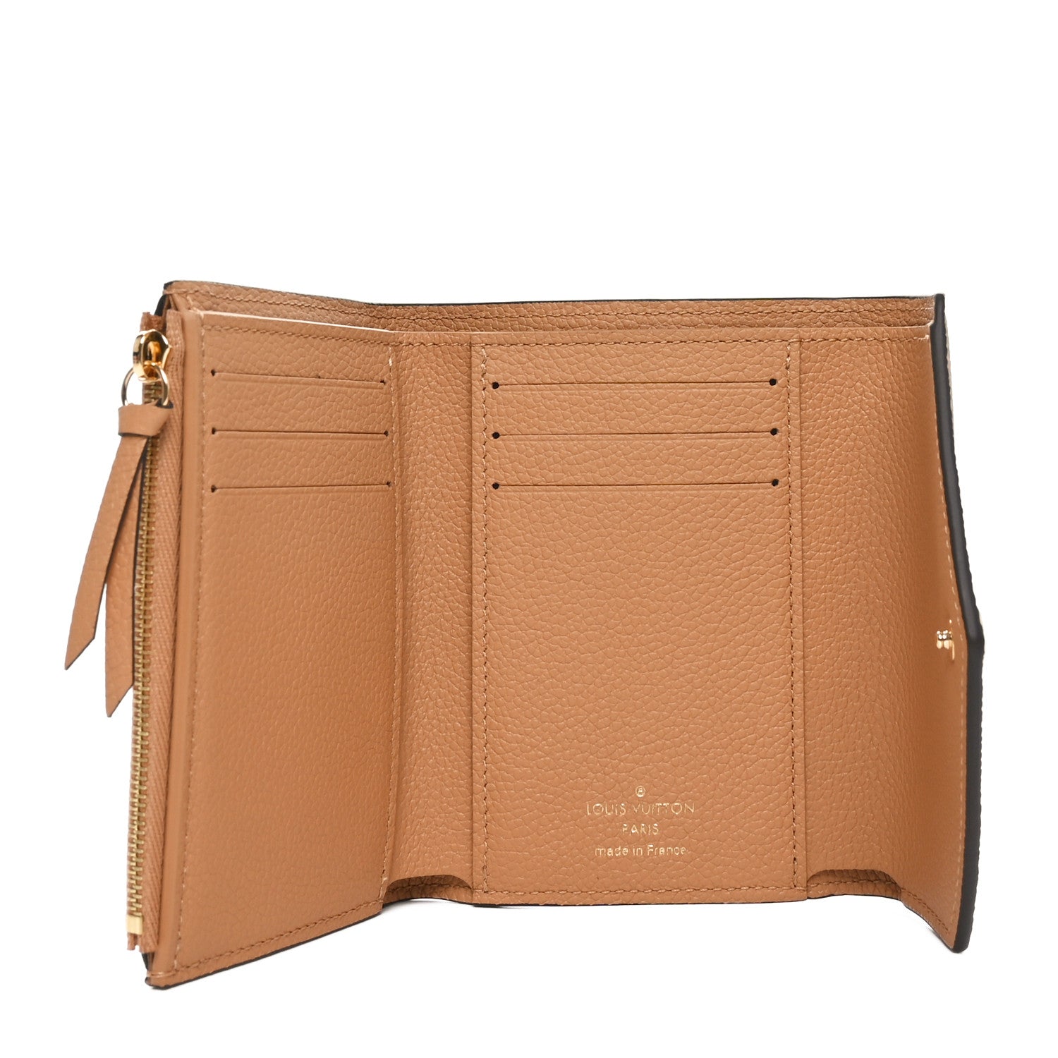Louis Vuitton Empreinte Monogram Giant Victorine Wallet Arizona Creme 6 of 8