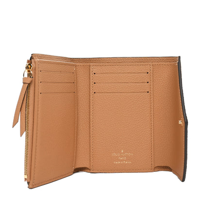 Louis Vuitton Empreinte Monogram Giant Victorine Wallet Arizona Creme 6 of 8