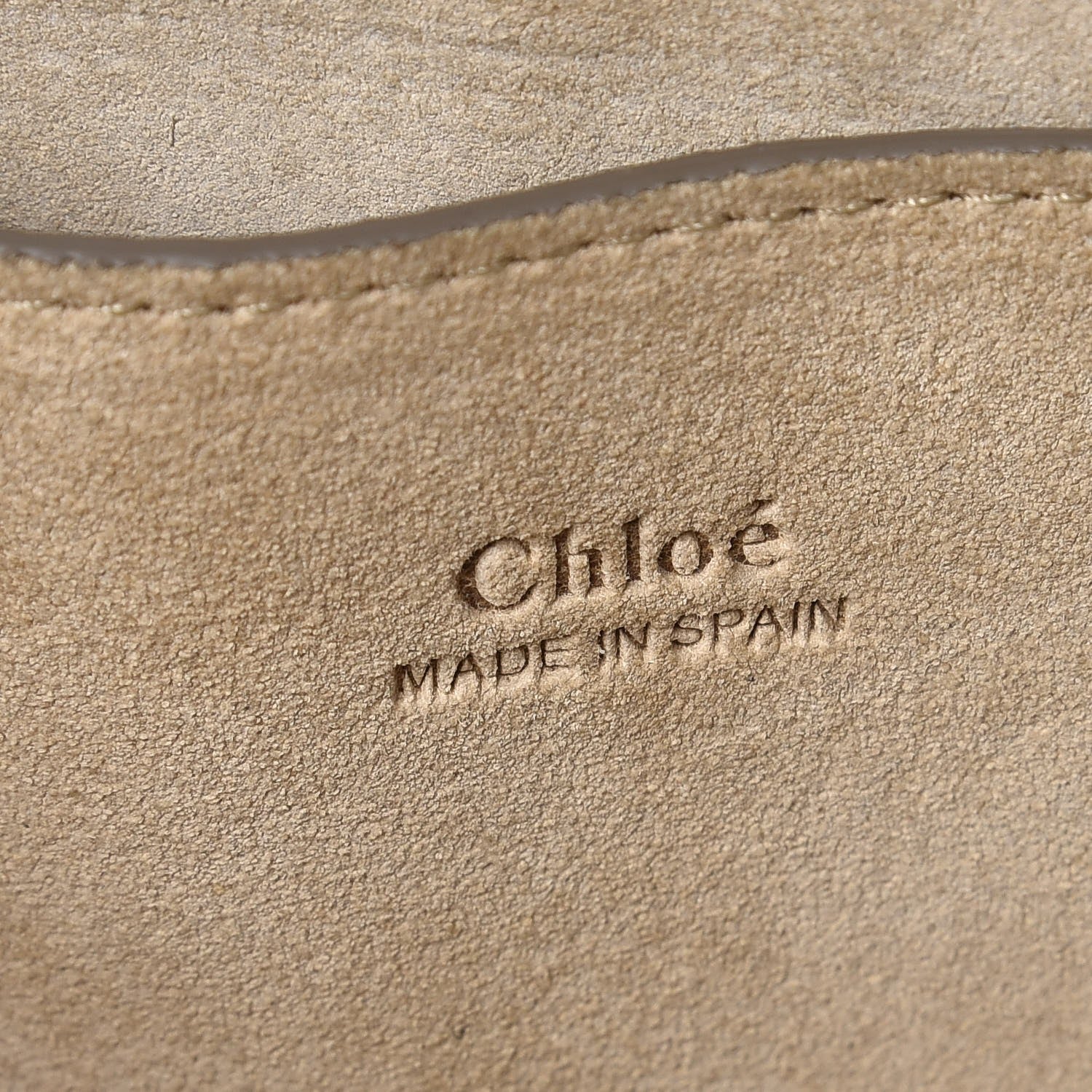 Chloe Suede Calfskin Small Faye Shoulder Bag Black 6 of 8