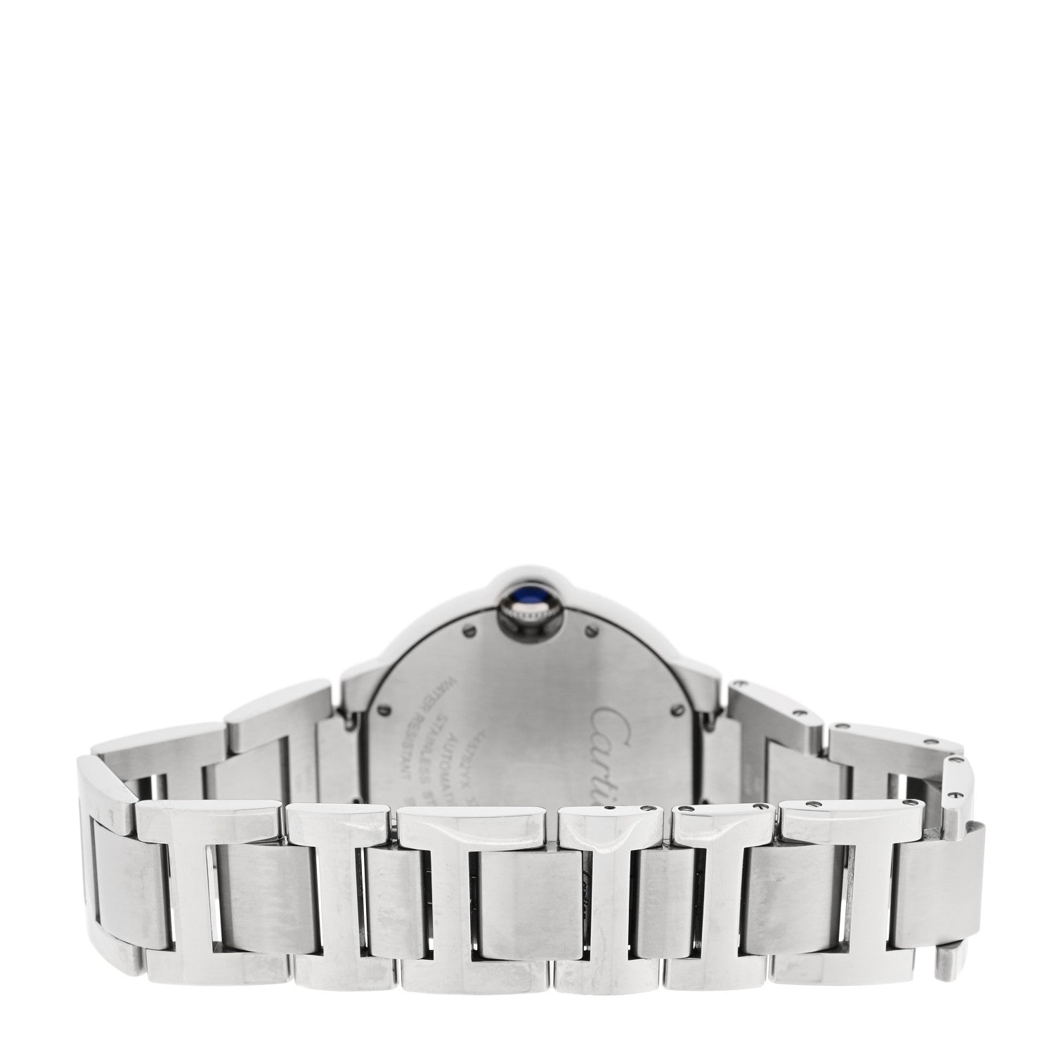 Cartier Stainless Steel Diamond Bezel 36mm Ballon Bleu De Cartier Automatic Watch 3 of 5
