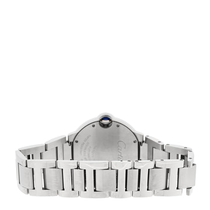 Cartier Stainless Steel Diamond Bezel 36mm Ballon Bleu De Cartier Automatic Watch 3 of 5