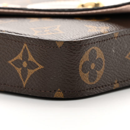 Louis Vuitton Monogram Valentine Dog Pochette Felicie Chain Wallet 12 of 22