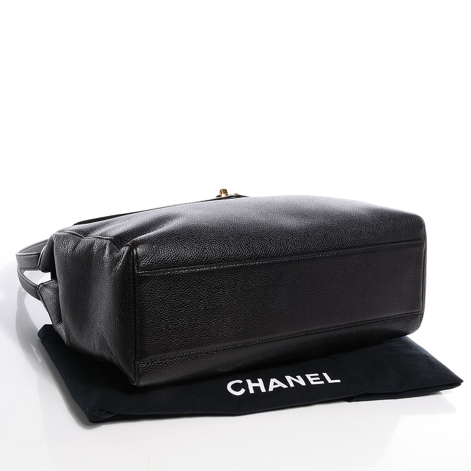 Chanel Caviar Flap Shoulder Bag Brown 4 of 9