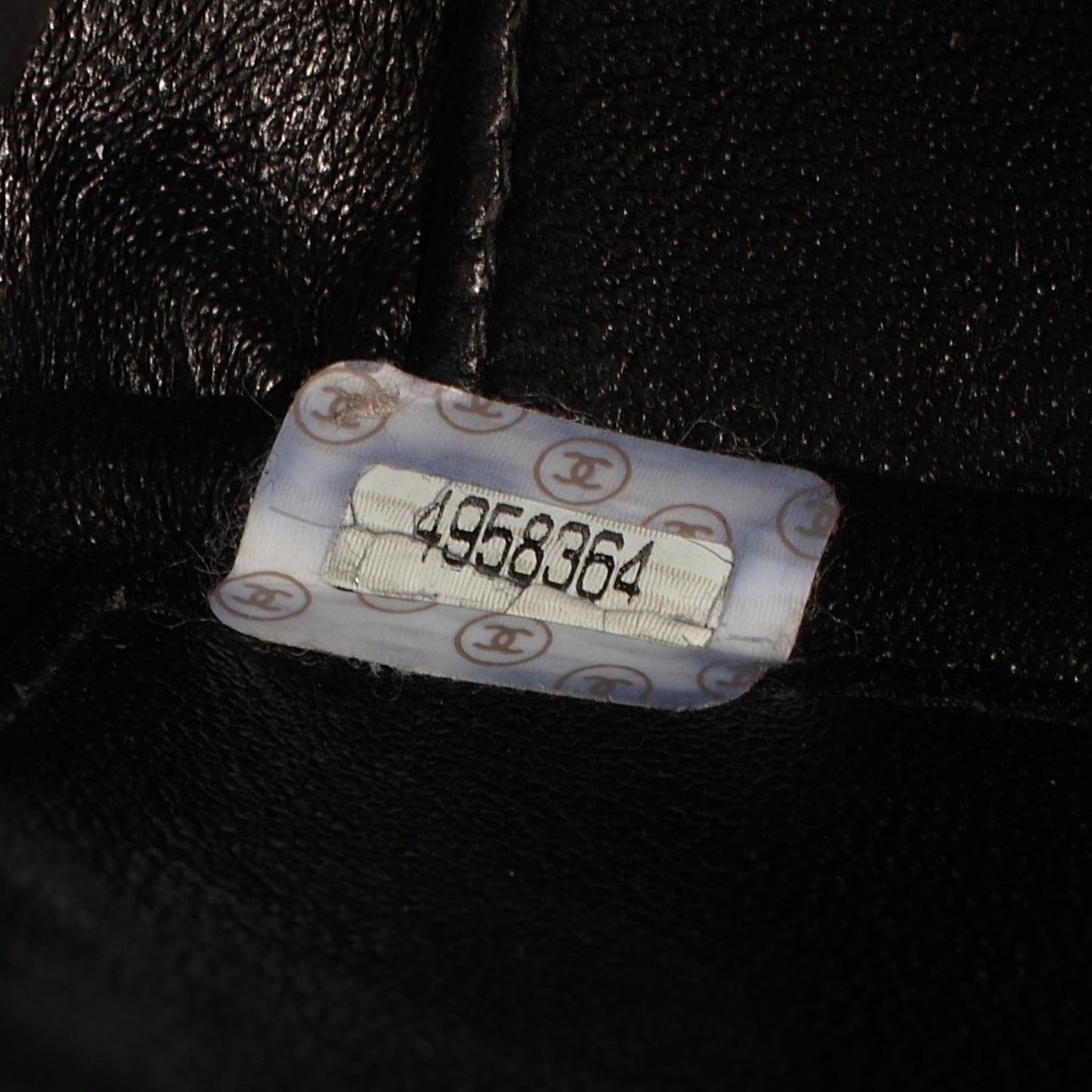 Lambskin Quilted Shoulder Bag Black