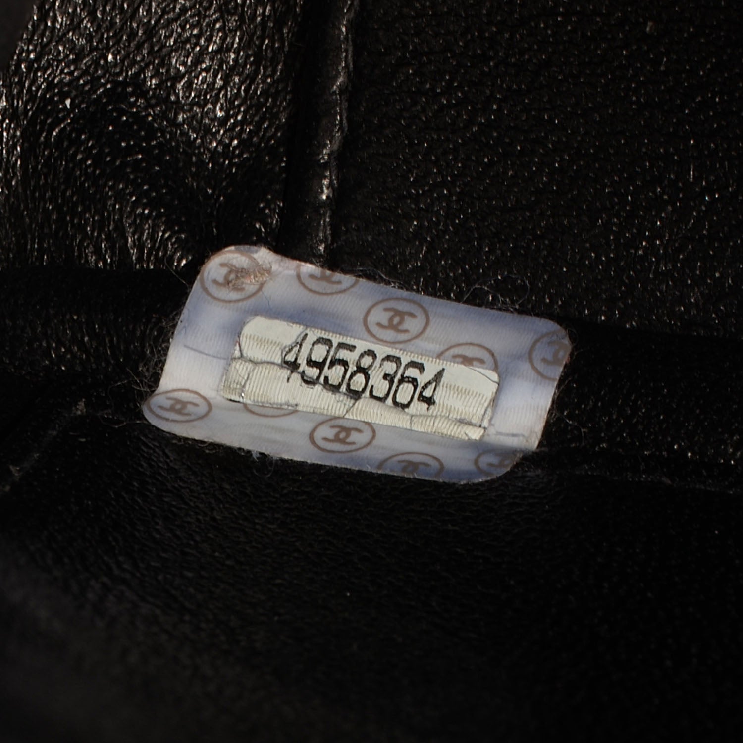 Chanel Lambskin Quilted Shoulder Bag Black 8 of 8