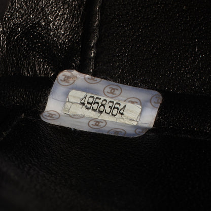Chanel Lambskin Quilted Shoulder Bag Black 8 of 8
