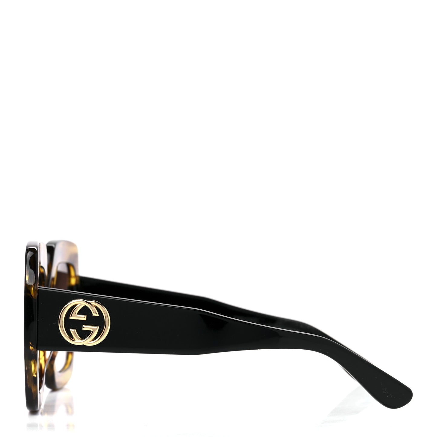 Square Frame GG0178S Sunglasses Havana
