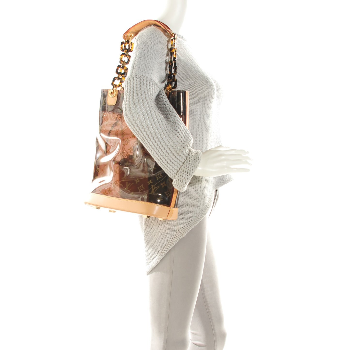 Vinyl Cabas Sac Ambre MM