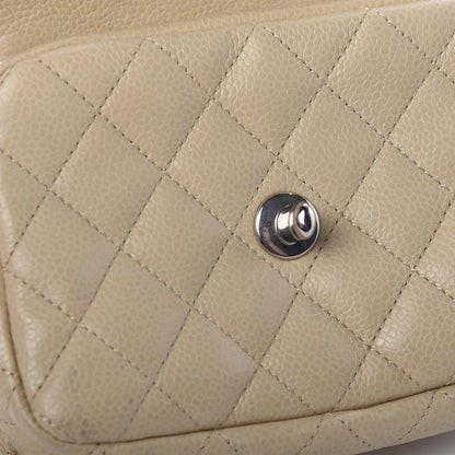 Chanel Caviar Quilted New Mini Flap Beige Clair 13 of 14