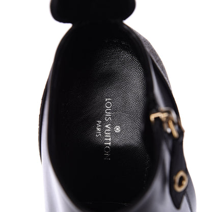 Louis Vuitton Calfskin Monogram Rodeo Queen Low Ankle Boots 38 Black 8 of 11