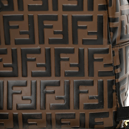 Fendi Vitello Bi-Color FF 1974 Embossed Mini Backpack Maya Black 11 of 11