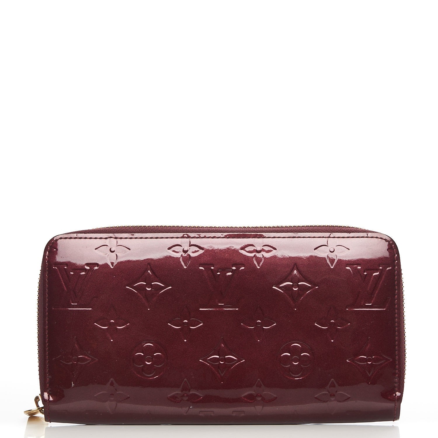 Louis Vuitton Vernis Zippy Wallet Rouge Fauviste 1 of 7