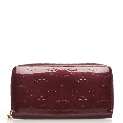 Louis Vuitton Vernis Zippy Wallet Rouge Fauviste 1 of 7