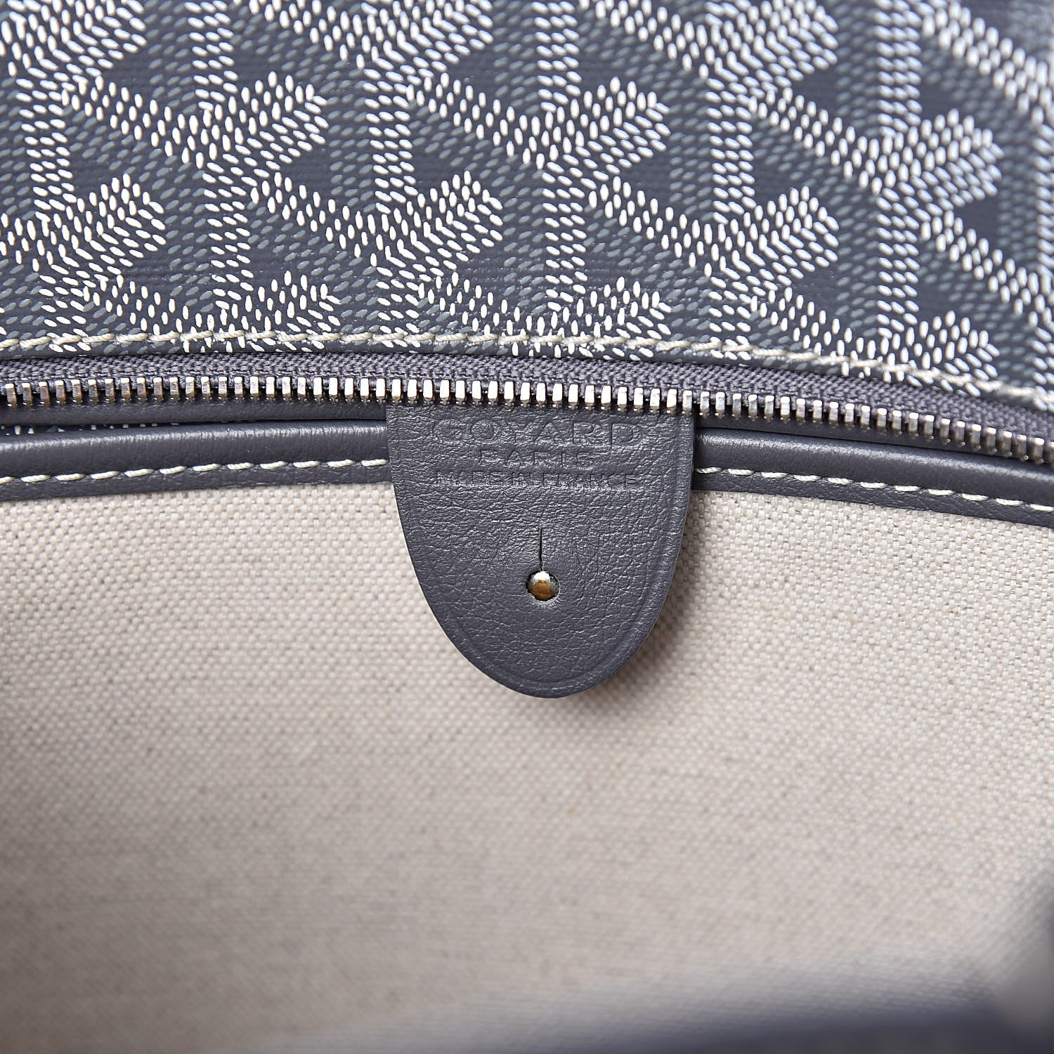 Goyard Goyardine Artois PM Grey 6 of 10