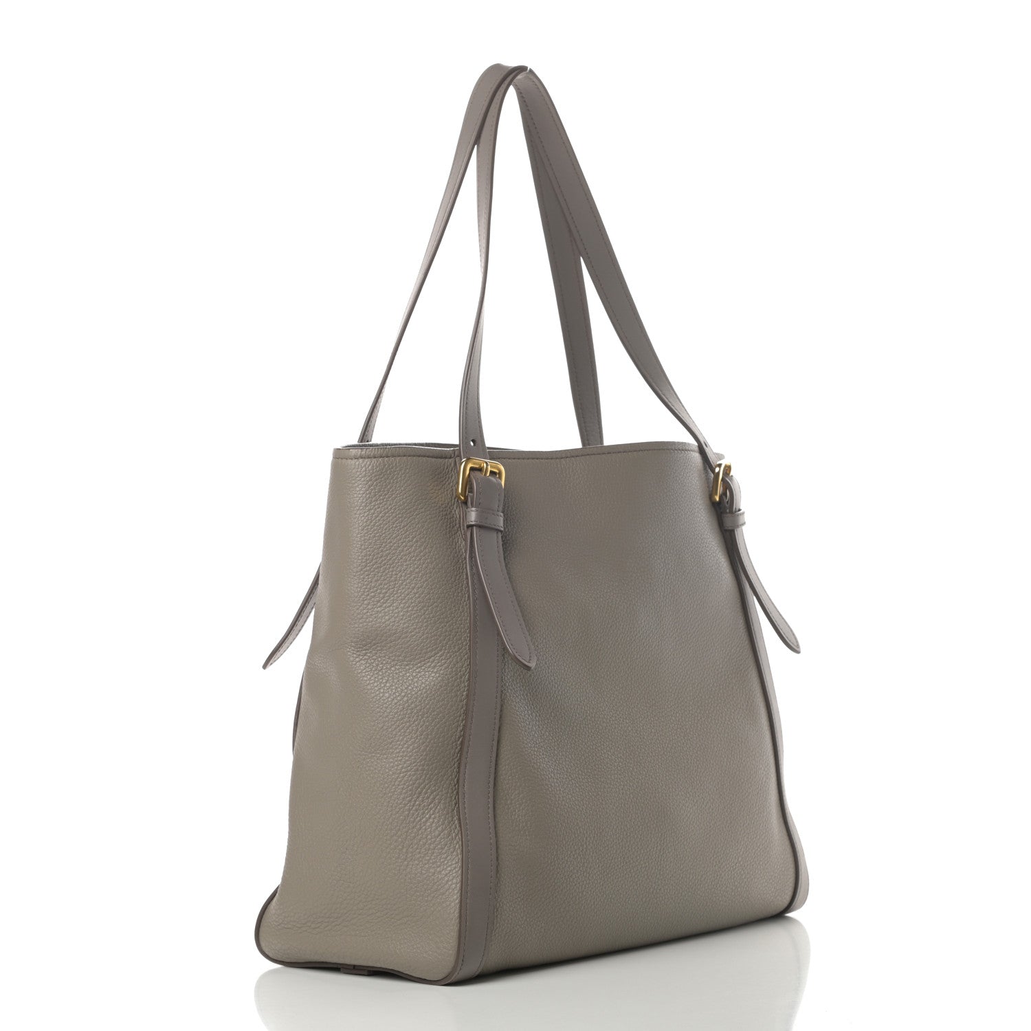 Prada Vitello Daino Tote Argilla 3 of 11