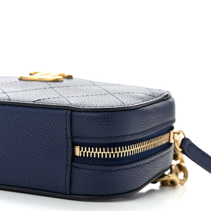 Chanel Caviar Stitched Waist Bag Blue 10 of 10