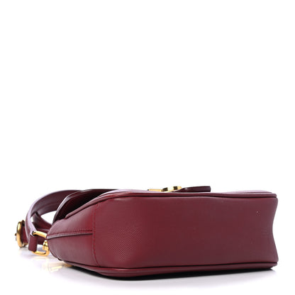 Burberry Trench Calfskin Mini DK88 Top Handle Bag Antique Red 3 of 6