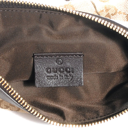 Gucci Monogram GG Heart Charm Crossbody Pochette Ebony 6 of 7
