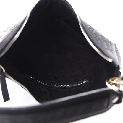 Gucci Guccissima Medium GG Twins Hobo Black 4 of 13