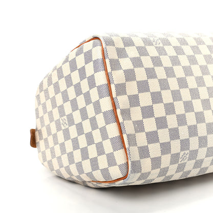 Louis Vuitton Damier Azur Speedy 35 6 of 9