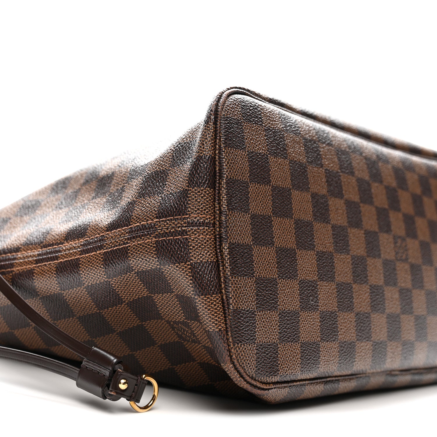 Louis Vuitton Damier Ebene Neo Neverfull MM Rose Ballerine 10 of 17
