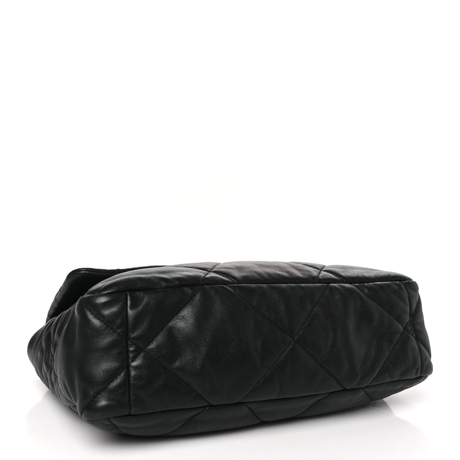 Chanel Lambskin Quilted Large Chanel 19 Flap Black 4 of 12