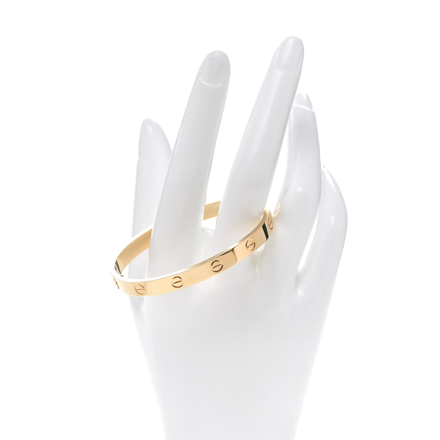 18K Yellow Gold LOVE Bracelet 17