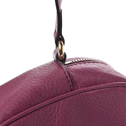 Gucci Pebbled Calfskin Small Soho Disco Bag Peonia Flower 10 of 15